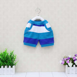 Little Q Baby Boys Striped Shorts With Pockets