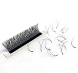 Double Layers 4D Y Shape 2d Eyelash Extensions Private Label Individual Volume Lash Extension for Makeup