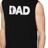Dad Business Mens Black Business Dad Muscle Tanks