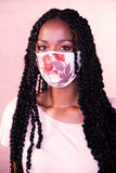 Pink Azalea Adult Mask w/ Nose Wire