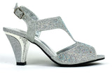 Muted Elegance Heel Silver