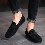 New Fashion Sneakers Men Loafer Leather Boat Shoe Soulier Chaussures Homme Shoes