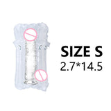 Soft Jelly Dildo Realistic Penis Strong Suction Cup Anal Butt Plug Dick Toy for Adult Erotic G-Spot Orgasm Sex Toys for Woman