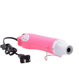 Embossing Heat Gun, Mini Heat Gun With Stand the for DIY Embossing and Drying Paint Multi-Purpose Electric Heating Nozzle 300W