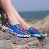 Woman's Casula Colorful and Breathable Loafers Plus Size 41