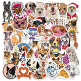 Mix Styles Anime Stickers Cute Cartoon Animal Neon Light Butterfly DIY Sticker Decals for Laptop Car Luggage Bicycle Guitar Toys