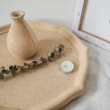 Wooden Wood Powder Base Vintage Old Octagonal /Round /Oval /Flower-Shaped Pallets for Photography Props