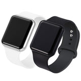 2PCS LED Digital Lovers Watches