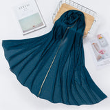 New Product Diamond Chiffon Women Long Hijab Scarf Muslim Lady Hijab Caps Islam Clothing Turkish Turban Shawl Headscarves