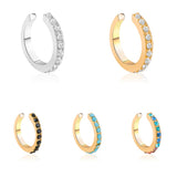 Modyle Vintage Clip on Earrings Crystal Ear Cuff Non Pierced Earrings