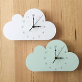 Nordic Wooden Cloud Raindrop Shaped Wall Clock