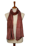 OM Hindu Yoga Meditation Prayer Shawl - Large Color Base