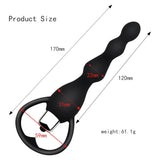 Anal Vibrator Sex Toy for Women Anal Beads Vibrators Gay Prostate Massage Smooth Butt Silicone but Plugs Sex Toys for Couple