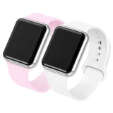 2PCS LED Digital Lovers Watches