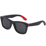 2020 JH Stock Good Quality Bamboo Frames Polarized Skateboard Wooden Sunglasses 2019
