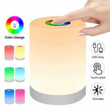 Dimmable LED Touch Night Light Rechargeable Smart Dimmer Bedside Table