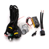 2.5 Inch H1 H4 H7 Car Led Headlight Kit With Ccfl Double Angel Eyes HID Bulbs Xenon BI Led Projector Lens Free Shipping