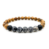 Kingston | Black Silk Stone - Light Sandalwood