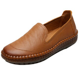 GKTINOO Women's Flats Handmade Shoes Spring Autumn Genuine Leather