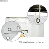 Flowers Prints Bath Screen Curtains With Hooks High Quality Polyester Shower CurtainToilet Cover Mat Non-Slip Bath Rug Set