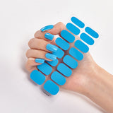 Nail-art Sticker Pure Solid Color Self Adhesive Nail Sticker Nail Sticker