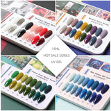 112 Color 15ml UV Nail Gel Polish for Professional Nail Salon Art Gels Semi Permanent High Quality Soak Off Nail Varnish Lacquer