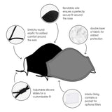 Baby SW Set 39 Washable Face Masks 3/Pack
