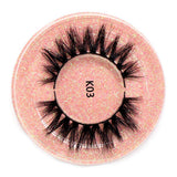 FOXESJI Lashes 3D Mink Eyelashes Thick Fluffy Soft Eyelash Extension High Volume Natural False Eyelashes Makeup Mink Eye Lashes - shopwishi 