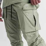 NS040 Gym Cloth Wear Trouser for Men 3D Pocket Cargo Pants Men Sport Bottoms Men's Pants & Trousers