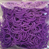600 Elastic Different Colors Rubber Loom Bands Bracelet