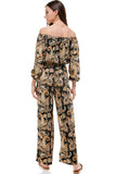WOMEN'S FASHION PAISLEY PALAZZO PANTS