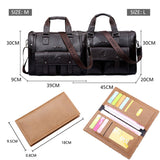 Men Leather Black Briefcase Business Handbag Messenger Bags