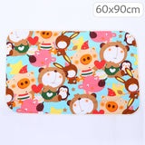4 Size Baby's Cotton Waterproof Diapers Changing Pad