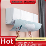 Adjustable Air Conditioning Cover Wind Deflector Windshield Air Conditioner Tools