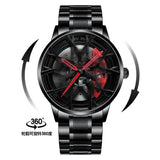 NEKTOM TE-37 Car Wheel Watch Men Quartz Watch Drop Shipping Luxury Men Wrist Watch