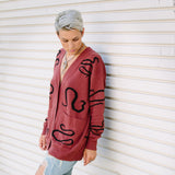 Saylor Snake Hemp Cardigan