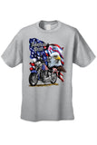 Men's/Unisex T Shirt USA Flag American Pride