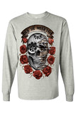 Unisex Long Sleeve Shirt Skull