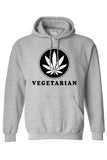 Men's/Unisex Pullover Hoodie Vegetarian Life Style