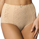 High Waist Semi Sheer Briefs Panty Gorteks Marilyn