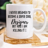 Designer Mug, Designer Gift, Gift For Designer,