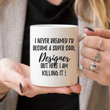 Designer Mug, Designer Gift, Gift For Designer,