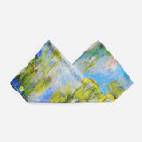 Claude Monet Silk Scarf Square Scarf Women Scarves