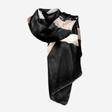 Geometric Men Square Scarf Silk Scarf Silk Scarves