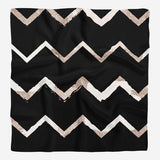 Geometric Men Square Scarf Silk Scarf Silk Scarves
