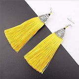 Tassel Earrings - African Thread drp Earrings - shopwishi 