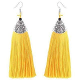 Tassel Earrings - African Thread drp Earrings - shopwishi 