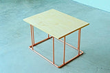 Copper & Maple Coffee Table