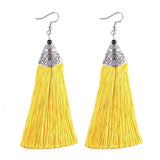 Tassel Earrings - African Thread drp Earrings - shopwishi 