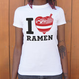 I Love Ramen T-Shirt (Ladies)